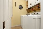Laundry Room attached to Kitchen for convenience.